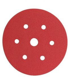 3M Hookit Red Disc 316U, 150 mm, 7 Hole, P180, 100 Pack