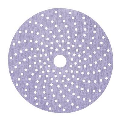 3M Sanding Discs Hook & Loop HOOKIT Purple + 150mm P500 Dust Free 100pk 50534