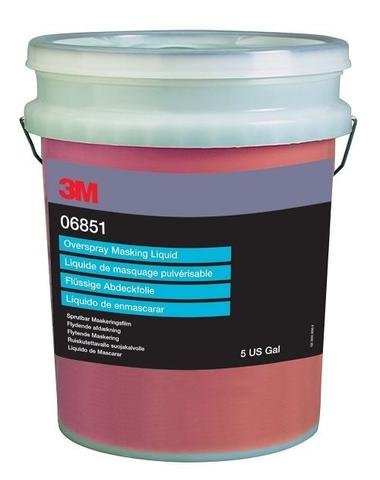 Overspray Masking Liquid Dry 06851, 5 Gallon 3M-6851
