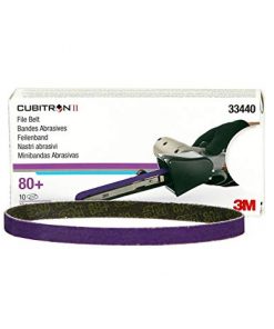3M™ Cubitron™ II File Belt is a premium abrasive file belt for spot weld removal and other grinding / sanding applications. This file belt can be used with various types of file belt sanding machines available in the market.