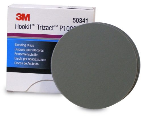 3M Trizact Fine Finishing Discs P1000 15pk Hookit H&L 150mm 50341