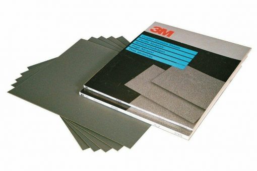 P80 Grit 734 Wetordry Paper 230x280mm - Pack of 25 - 3M 01988