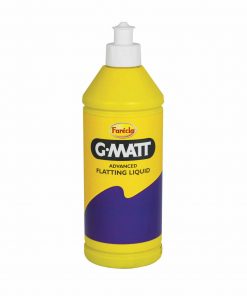 G Matt Flatting Liquid - Advanced - 500ml Even solution - gives an even matt finish for blow-ins and fade-outs Safe on the surface - doesnÔÇÖt stain mouldings or trim No wax or traffic film - contains a detergent to remove any wax or traffic film