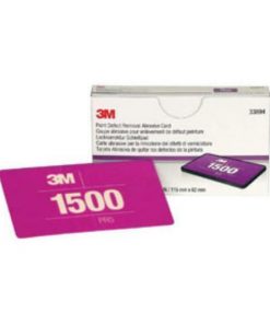 3M-33894 Paint Defect Removal Abrasive, 115mm X 67mm Card, 1500 Grade