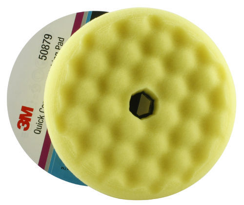 3M 50879 Perfect-it III Yellow High Gloss Convoluted Foam Polishing Pad 150MM