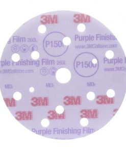 3M Hookit Purple Microfinishing Disc 260L, P1200, 150mm, 50 Pack