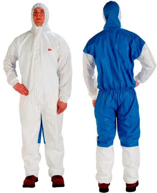 3M 4535WM Disposable Protective Suit Coverall M