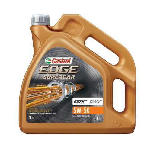 Castrol Edge Supercar 5w-50 4 Litres Full Synthetic Engine Oil