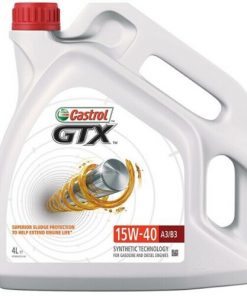 Castrol GTX 15w-40 A3/B3 4 Litres Part Synthetic Engine Oil