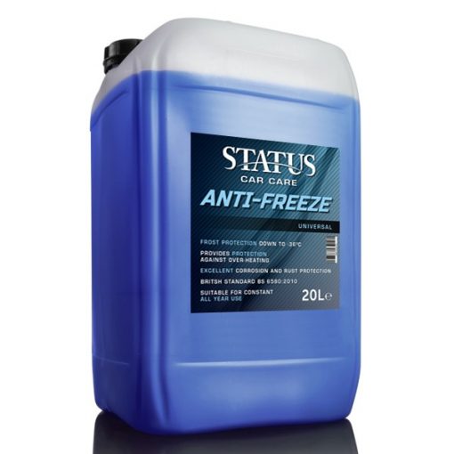 Status Car Care Blue -36 C Frost Protection Antifreeze Coolant 20L 20 Litre