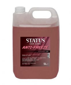 Status Red -36 C Frost Protection Antifreeze Coolant Concentrate 5L 5 Litre
