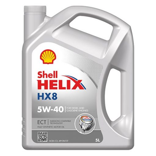 Shell Helix HX8 5W40 ACEA C3 API SN/CF ECT 5L 5 litre